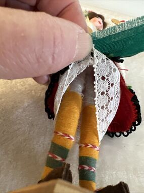 Handmade | Accents | Vintage 982 Bulgarian Folk Art Doll Souvenir ...